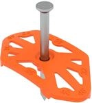 OBO Bettermann 2023 60 Nagel-Fix 2.0 43,8 x 23,5 x 7 Polypropylen orange (2222870)