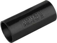 Fr&auml;nkische SMSKu-E-UV 25 sw Kunststoff-Steckmuffen 25 mm, (22551025)