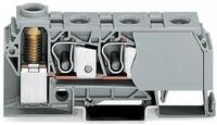 Wago 284-621 Verteilerklemme, 10 mm&sup2;, Schraubanschluss 35 mm&sup2;, grau