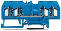 Wago 280-834 4-Leiter-Durchgangsklemme, 2,5 mm&sup2;, blau