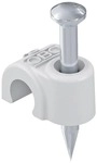 OBO Bettermann 2016 50 LGR ISO-Nagel-Clip 16mm, L50 PP, lichtgrau (2228238)