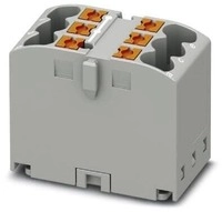 Phoenix Contact PTFIX 6X2,5-G GY Verteilerblock, Grundklemme, Anzahl der Anschl&uuml;sse: