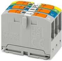 Phoenix Contact PTVFIX 2,5-L/N/GNYE Ger&auml;teklemme 690 V, 24 A, 3-polig,