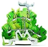 Wago 2002-2237 TOPJOB S 4-Leiter-Schutzleiterklemme, 2,5 mm&sup2;, intern gebr&uuml;ckt,
