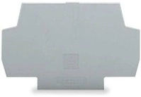 Wago 859-525 Abschluss- und Zwischenplatte; 1 mm dick; grau