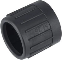 Fr&auml;nkische E-Ku-E 16 Kunststoff-Endt&uuml;lle, 16mm, UV-best&auml;ndig, schwarz (25996016),