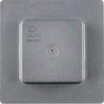 Berker 1849 Schutzhaube f&uuml;r Steckdosen SCHUKO/Schalter, grau
