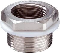 Wiska OSRA 40 / M40(M)*M32(F) Ex d Reduzierung, M40-M32, Messing vernickelt