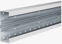 Hager BRS651701B9016 Br&uuml;stungskanal-Unterteil C-profil zu BRS 66x170 mm...