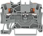 Wago 2201-1201 2-Leiter-Durchgangsklemme mit Dr&uuml;cker, 1,5mm&sup2;, Push-in Cage Clamp,