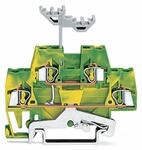 Wago 280-517 Doppelstockklemme, 4-Leiter-Schutzleiterklemme, 2,5 mm&sup2;, intern