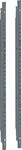 Hager UN03FN Tragschienen, Unterputz Feldverteiler, L&auml;nge = 500mm, Set = 2...