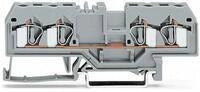 Wago 281-652 4-Leiter-Durchgangsklemme, 4 mm&sup2;, grau