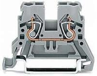 Wago 870-901 2-Leiter-Durchgangsklemme, 2,5 mm&sup2;, grau