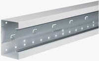 Hager BRS8513019016 Br&uuml;stungskanal-Unterteil frontrastend zu BRS 83x130mm Oberteil