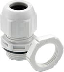 Wiska ESKV-SET 20 LG Kabelverschraubung mit Gegenmutter, M20, Kunststoff, lichtgrau