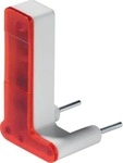 Berker 16773500 LED-Aggregat, 230 V, f&uuml;r Schalter/Taster, W.1, rot
