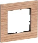 Legrand SEANO Natura 1-fach Rahmen aus Echtholz, 90x90mm, Eiche hellbraun (766141)