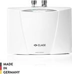 CLAGE MCX4 Klein-Durchlauferhitzer SMARTRONIC, 4,4kW, Fest, 230V, wei&szlig;