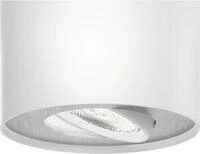 Philips Phase LED Einzelspot, 4,5W, 500lm, 2700K, IP20, wei&szlig; (915004934801)