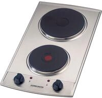 Rommelsbacher EBS 3074/E Autarkes Domino-Massekochfeld, Gussheizplatten, 3000 W,
