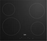 Beko HIC 64401 Autarkes Glaskeramikkochfeld, 58 cm breit, Kindersicherung, SlimTouch,