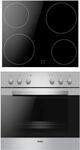 Amica EHC 12516 E EEK: A Einbauherd-Set mit Glaskeramikkochfeld, 62 L,...