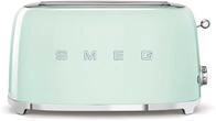 Smeg TSF02PGEU 50s Style Toaster, 1500 W, 2 Schlitze, 6 R&ouml;ststufen, lang,