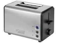 Bomann TA 1371 CB Toaster, 850W, 2 Scheiben, Brötchenaufsatz, Aufwärm-, Auftau,