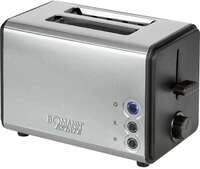 Bomann TA 1371 CB Toaster, 850W, 2 Scheiben, Br&ouml;tchenaufsatz, Aufw&auml;rm-, Auftau,