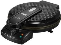 Unold 48235 Diamant Waffelautomat, 1200W, Teigauffangrinne, &Uuml;berhitzungsschutz,