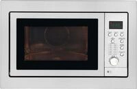 Exquisit EMW 2546.1 HI Einbau-Mikrowelle, 900 Watt, 25 Liter, inox