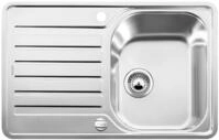 Blanco Lantos 45 S-IF Compact Edelstahlsp&uuml;le mit Ablauffernbedienung, reversibel,