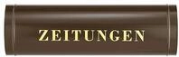 Burg W&auml;chter 800 BR Zeitungsrolle, runde Form, mit seitlicher Kunststoffabdeckung,
