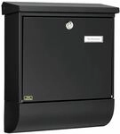 Burg W&auml;chter Set Vario 86720 S Stahlblech-Briefkastenset, Zeitungsfach,