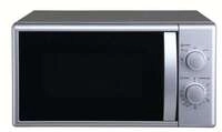 PKM MW700-20 UB2 Stand-Mikrowelle, 700 W, 20 L, Auftaufunktion, Timer, silber