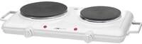 Clatronic DKP 3583 Doppelkochplatte, 2500W, 2 stufenlos regelbare Thermostate, 2
