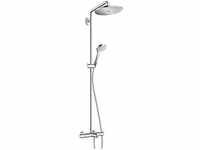 Hansgrohe Croma Showerpipe 280 Duschsystem, 1jet, Wannenthermostat, Select S, chrom