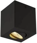 SLV TRILEDO SQUARE Deckenleuchte, LED, 3000K, eckig, schwarz matt, 38&deg;, inkl.