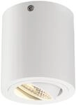 SLV TRILEDO ROUND Deckenleuchte, LED, 3000K, rund, 38&deg;, 8,2W, inkl. Treiber, wei&szlig;