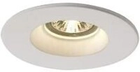 SLV PLASTRA Einbauleuchte, QPAR51, rund, wei&szlig;er Gips, max. 35W (148070)