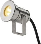 SLV DASAR PROJEKTOR Outdoor Strahler, LED, 3000K, IP68, edelstahl 316, 12-24V
