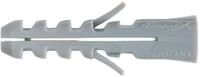 Fischer D&uuml;bel S 8 DP Doppelpack, D&uuml;bel, grau (50126)