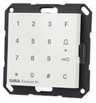 Gira 260503 Keyless In Codetastatur, System 55, reinwei&szlig; gl&auml;nzend