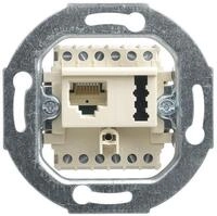 Busch-Jaeger UAE 8(6)TAE 6 F+N Anschlussdose, 2x6-polig, wei&szlig; (2CKA000230A0381)