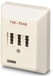 Phoenix Contact TAE-TRAB FM-NFN-AP TAE-Anschlussdose, 5kA, 0,45A (2749628)
