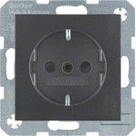 Berker 41231606 Steckdose SCHUKO mit erh&ouml;htem Ber&uuml;hrungsschutz, S.1/B.3/B.7,