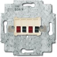 Busch-Jaeger 0248/02-101 Stereo-Lautsprecher-Anschlussdose, wei&szlig; (2CKA000230A0402)