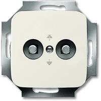 Busch-Jaeger 2095 UC-212 Unterputz-Potenzial-Ausgleichsstecker, Duro 2000 Si, 2-fach,