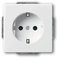 Busch-Jaeger 20 EUCKS-84, SCHUKO Steckdosen-Einsatz Safety+, solo, studiowei&szlig;